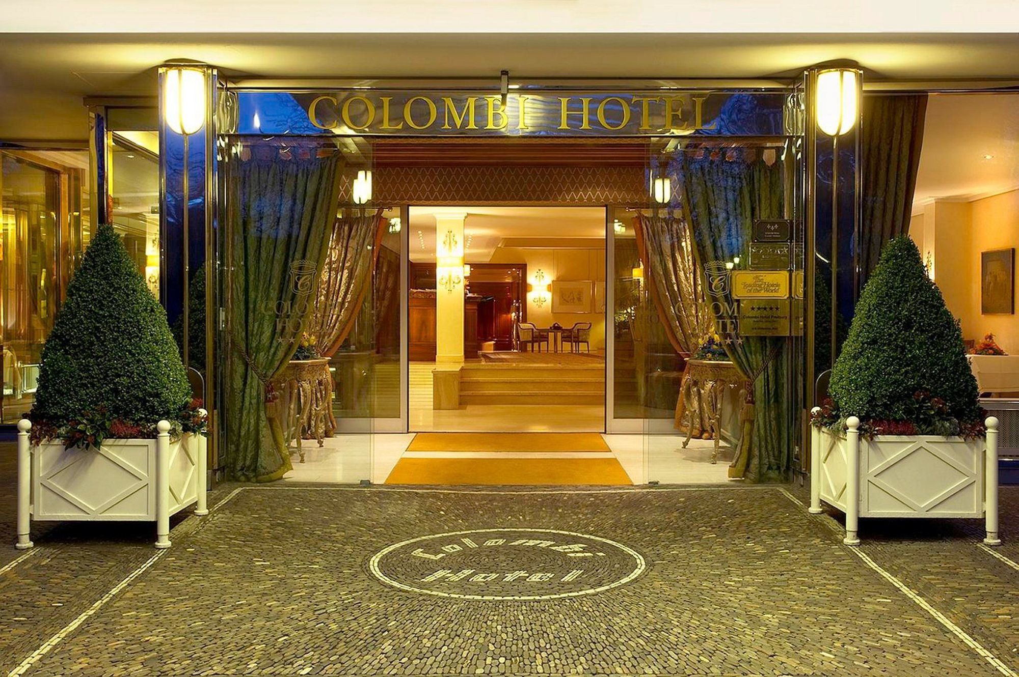 Colombi Hotel Freiburg im Breisgau Inreriör bild Entrance